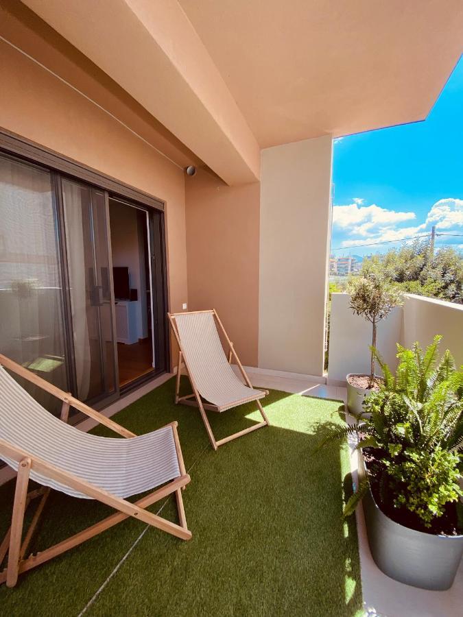 Athens Riviera 2-Bed Apt & Pool Access #Unoblu Luaran gambar